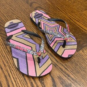 Havaianas Glitter II is Flip Flops